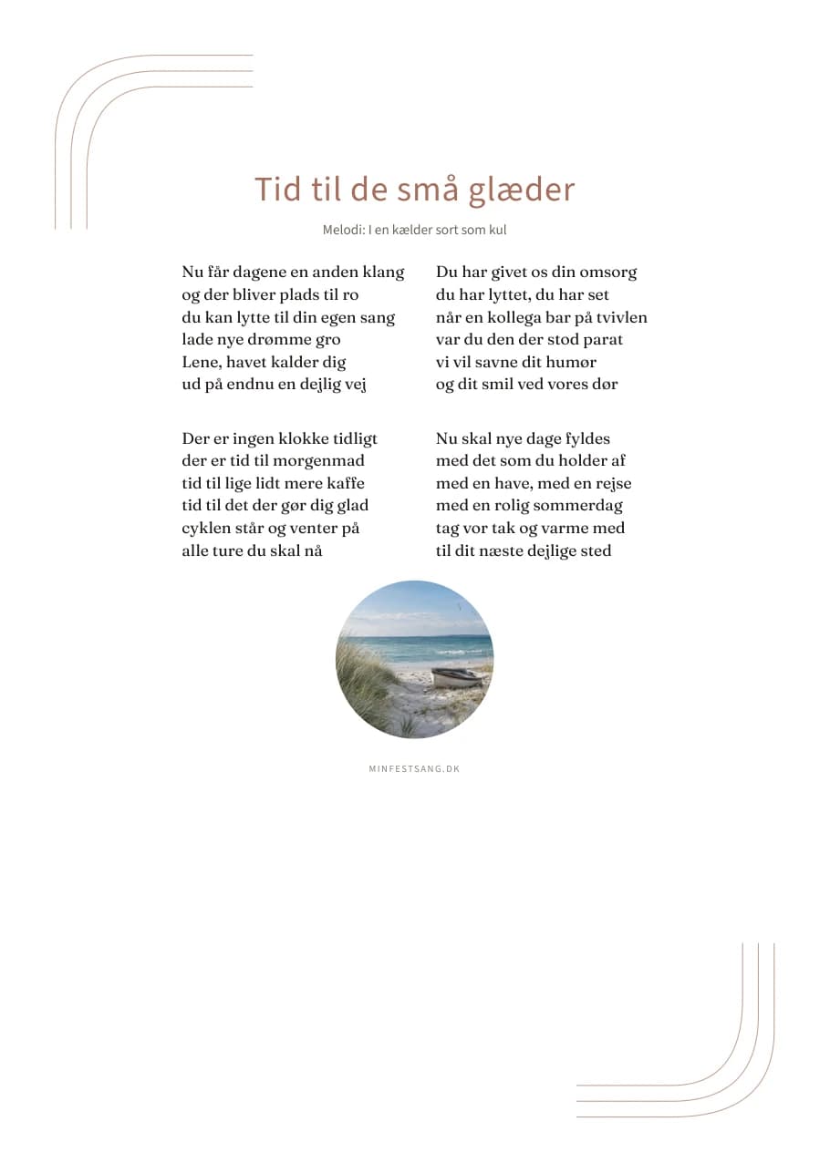 Bløde buer – Tid til de små glæder. 1 foto under teksten.